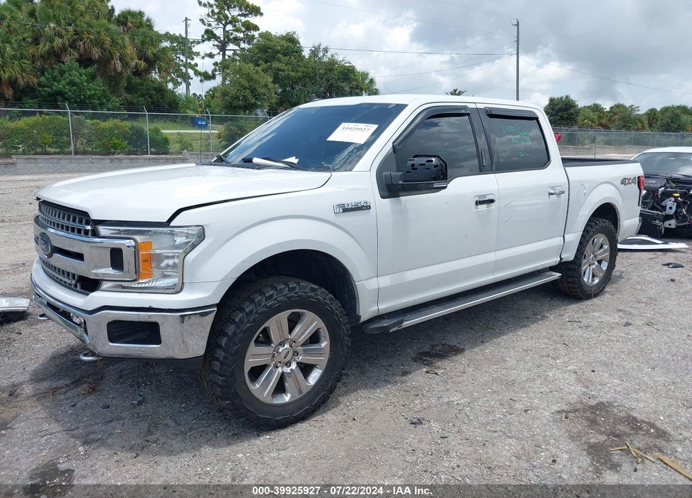 2019 FORD F-150 XLT VIN: 1FTEW1E57KFD09818