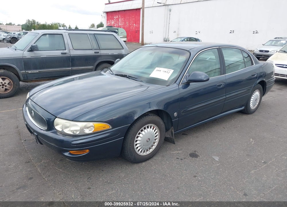 2001 BUICK LESABRE CUSTOM VIN: 1G4HP54KX14208867