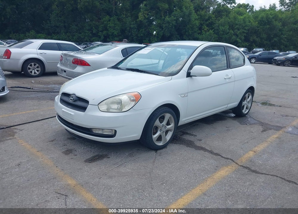 2007 HYUNDAI ACCENT SE VIN: KMHCN36C57U033446