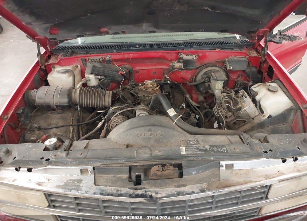 1993 CHEVROLET BLAZER K1500 VIN: 1GNEK18K1PJ333833