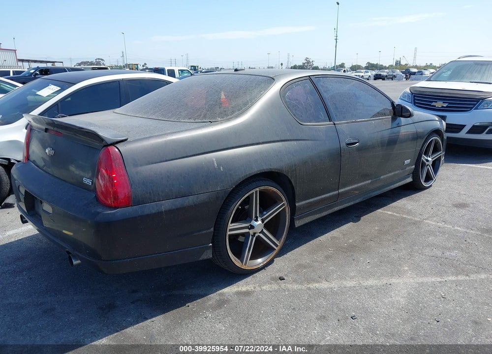 2006 CHEVROLET MONTE CARLO SS VIN: 2G1WL15C069216397