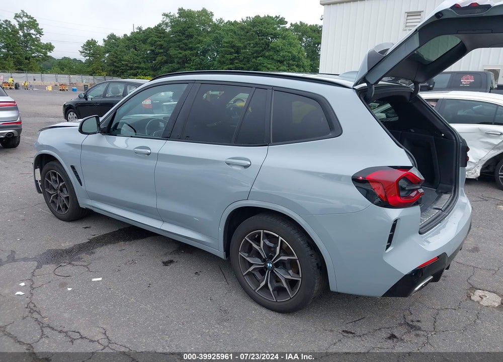 2022 BMW X3 XDRIVE30I VIN: WBX57DP0XNN186416
