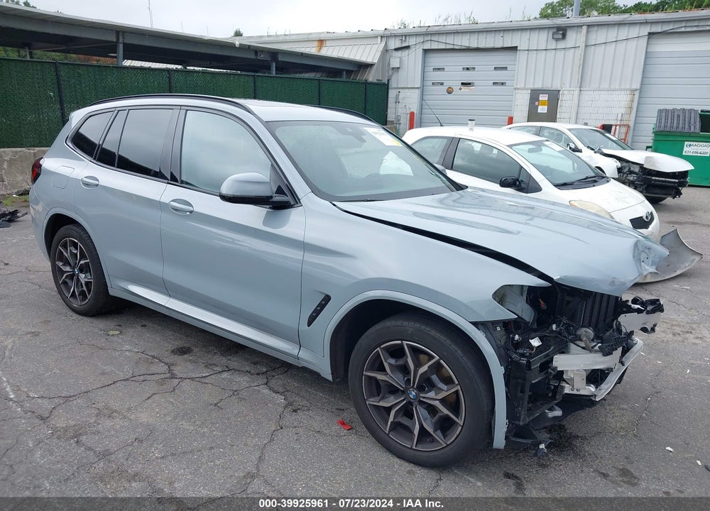 2022 BMW X3 XDRIVE30I VIN: WBX57DP0XNN186416