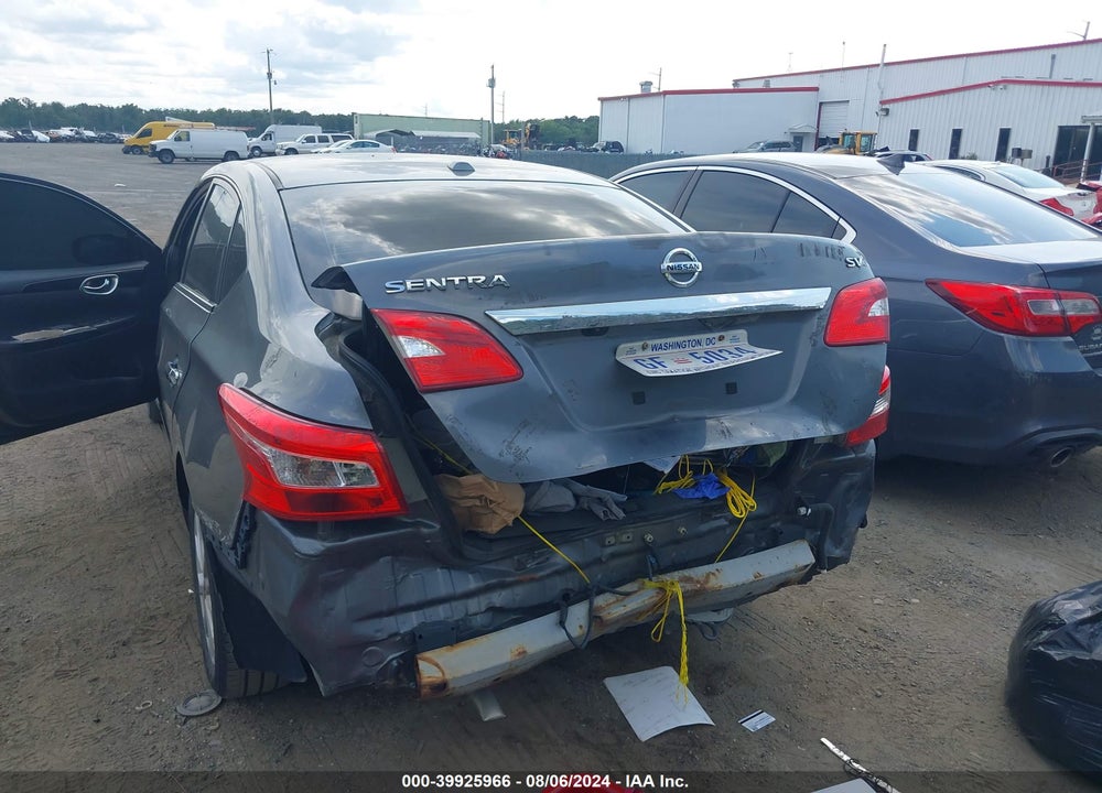 2018 NISSAN SENTRA SV VIN: 3N1AB7AP5JL650968