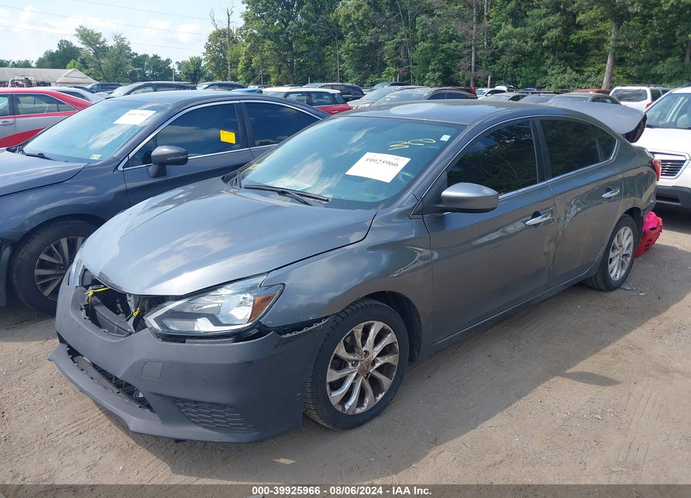 2018 NISSAN SENTRA SV VIN: 3N1AB7AP5JL650968