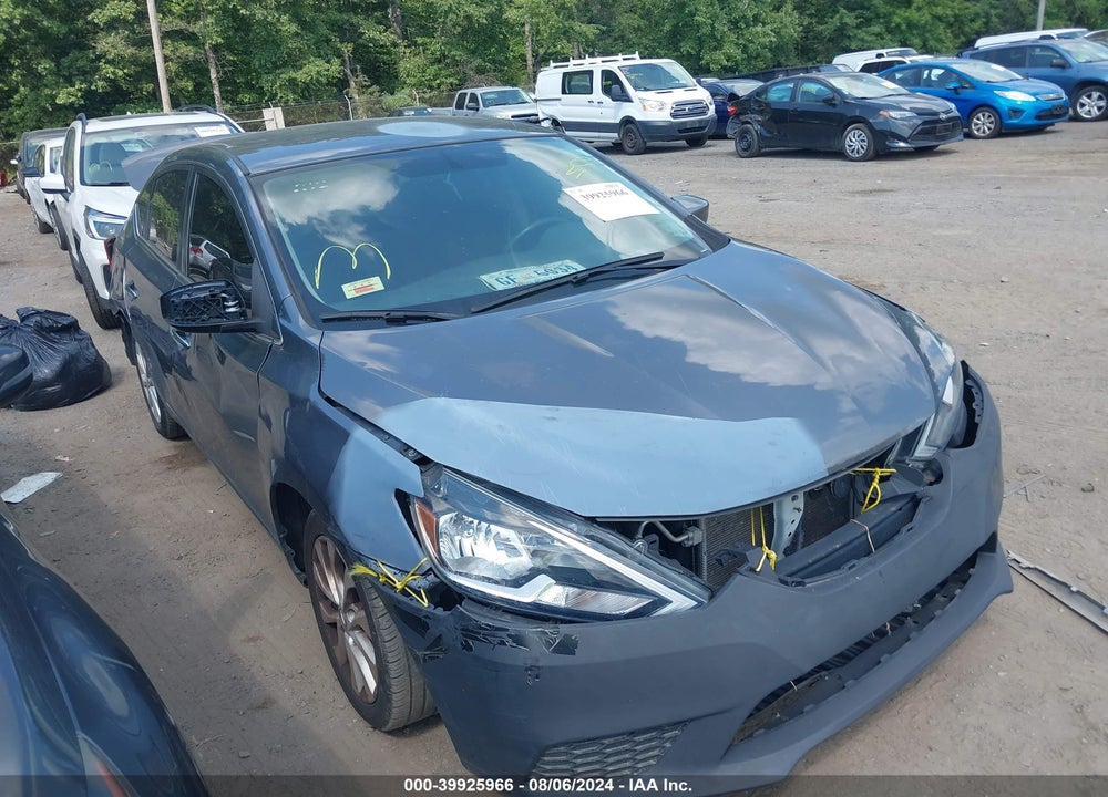 2018 NISSAN SENTRA SV VIN: 3N1AB7AP5JL650968