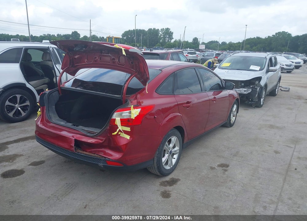 2013 FORD FOCUS SE VIN: 1FADP3F27DL370394