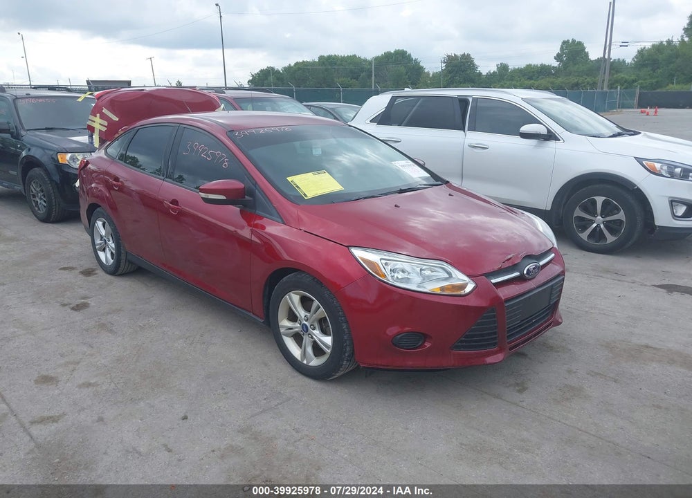 2013 FORD FOCUS SE VIN: 1FADP3F27DL370394