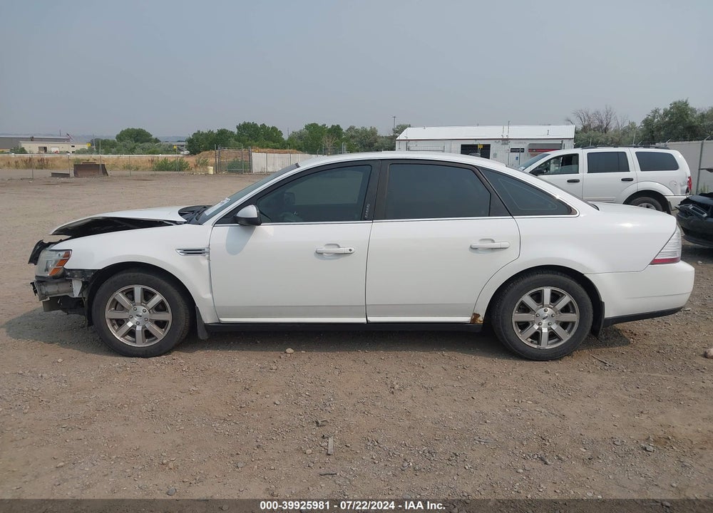 2008 FORD TAURUS SEL VIN: 1FAHP24W88G106567