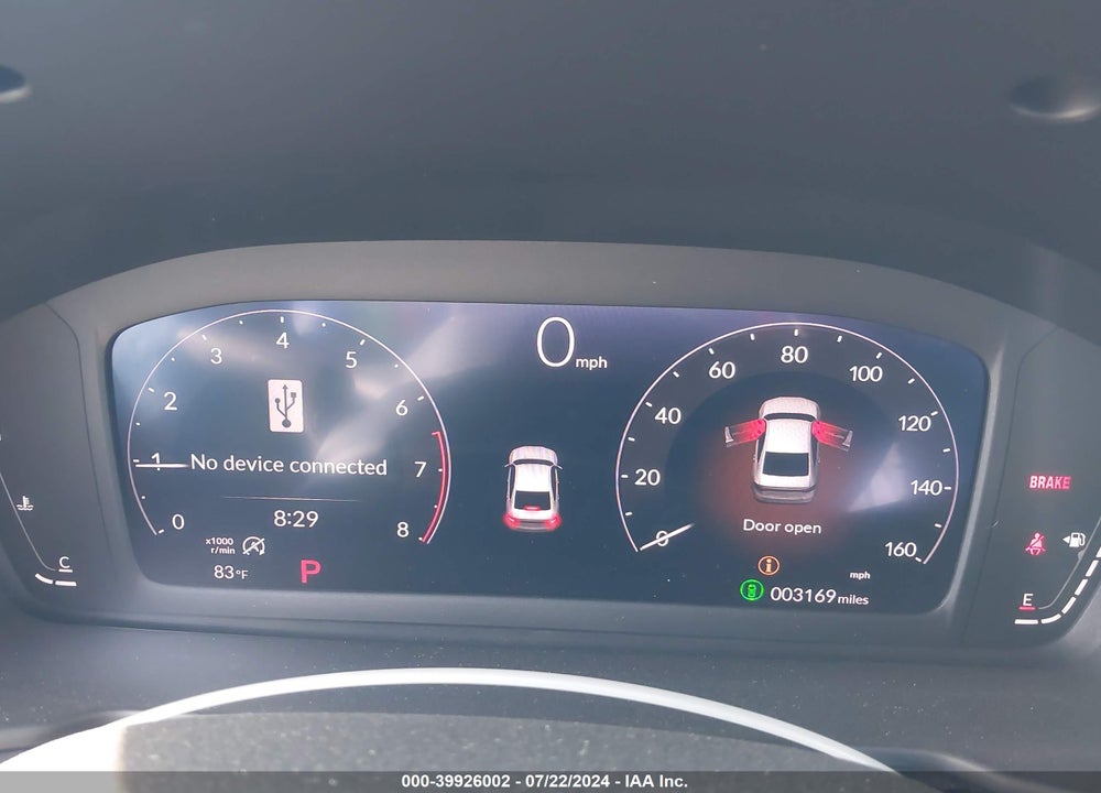 2024 HONDA ACCORD LX VIN: 1HGCY1F25RA012903