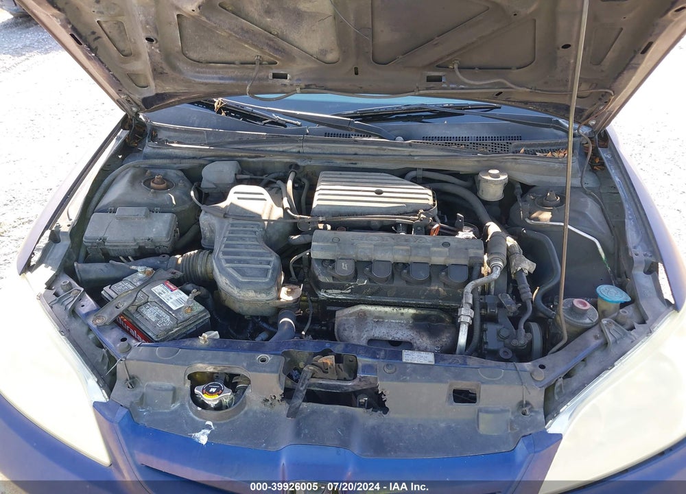 2005 HONDA CIVIC LX VIN: 2HGES16555H521731