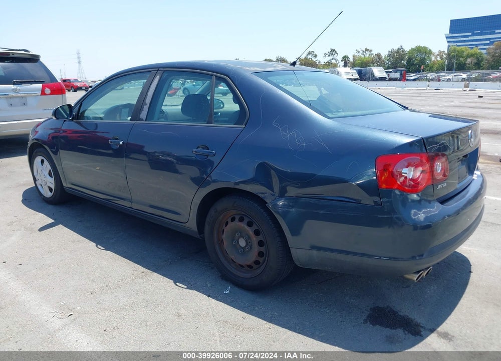 2008 VOLKSWAGEN JETTA S VIN: 3VWJM71K28M181349