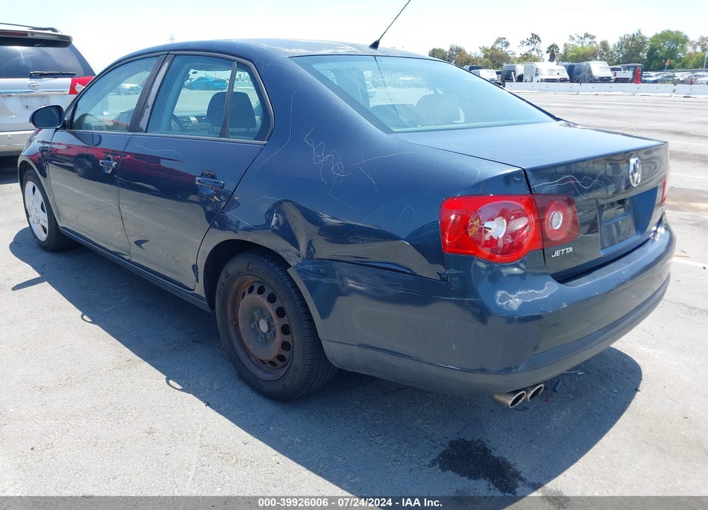 2008 VOLKSWAGEN JETTA S VIN: 3VWJM71K28M181349