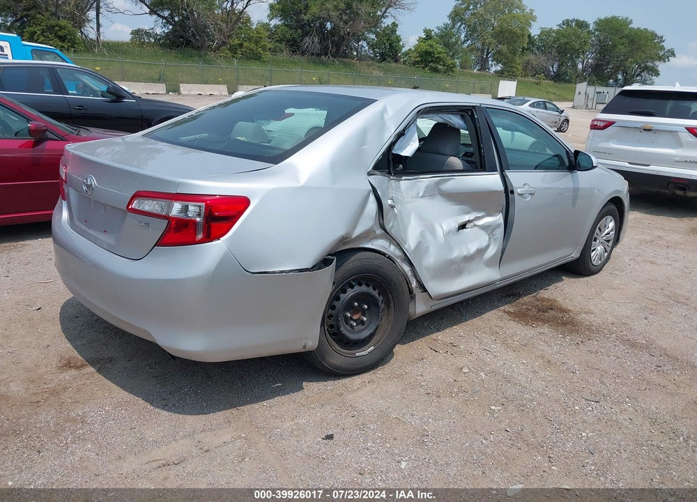 2014 TOYOTA CAMRY LE VIN: 4T4BF1FK7ER364133