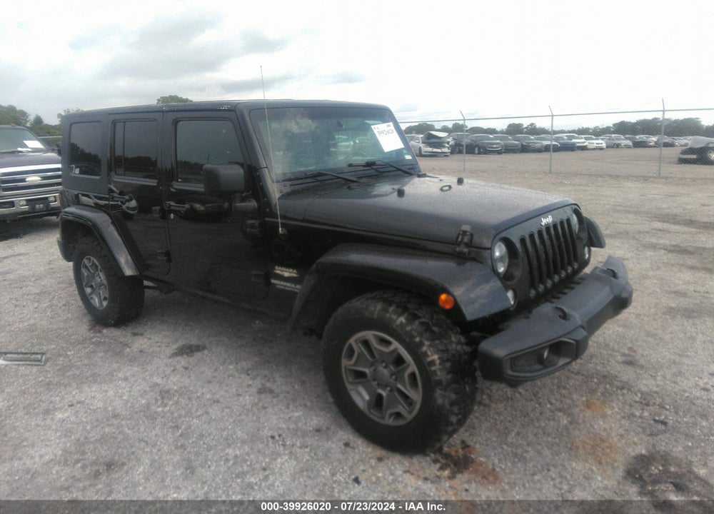 2014 JEEP WRANGLER UNLIMITED SAHARA VIN: 1C4BJWEG8EL304553