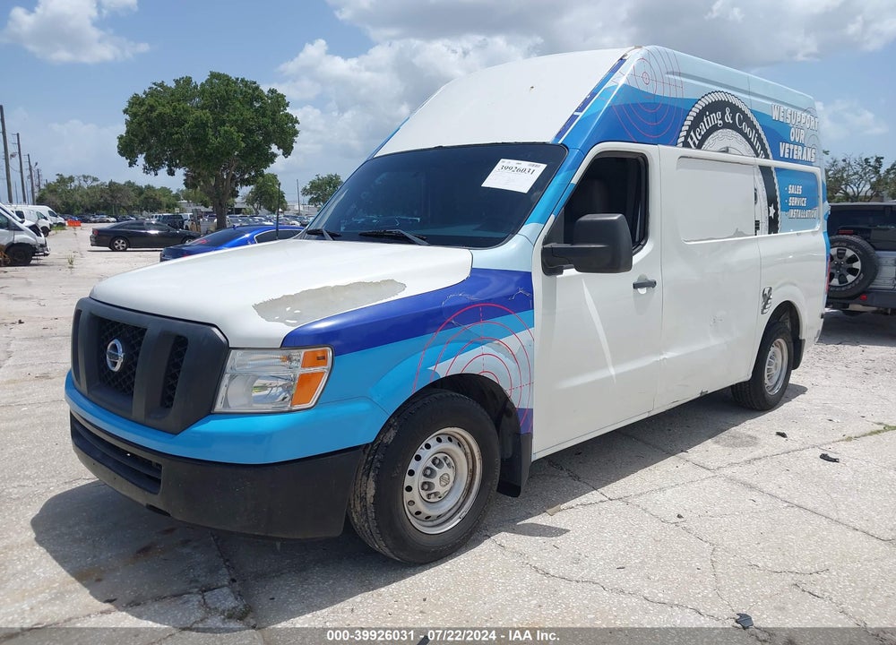 2014 NISSAN NV CARGO NV2500 HD S V6 VIN: 1N6BF0LX4EN102747