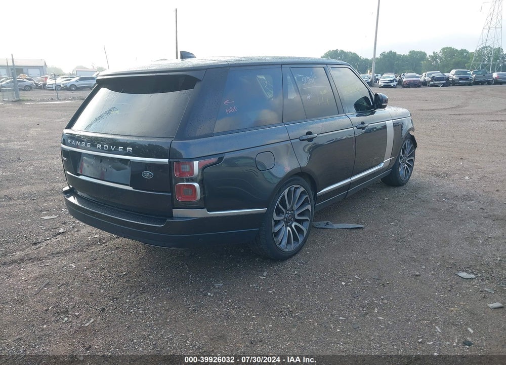 2018 LAND ROVER RANGE ROVER 3.0L V6 SUPERCHARGED HSE VIN: SALGS2SV6JA511410