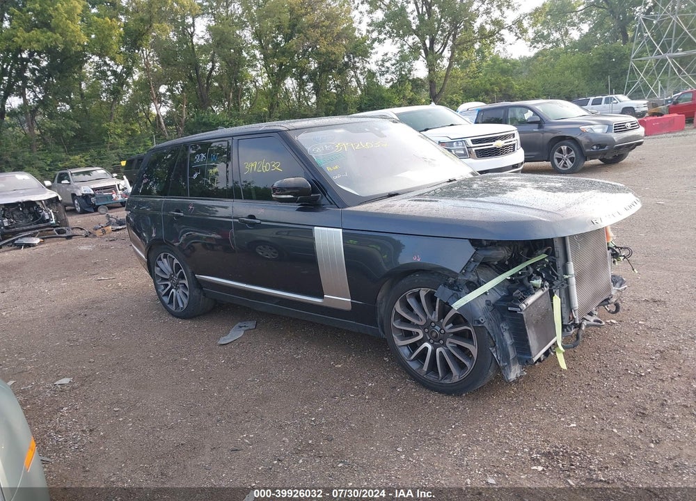 2018 LAND ROVER RANGE ROVER 3.0L V6 SUPERCHARGED HSE VIN: SALGS2SV6JA511410