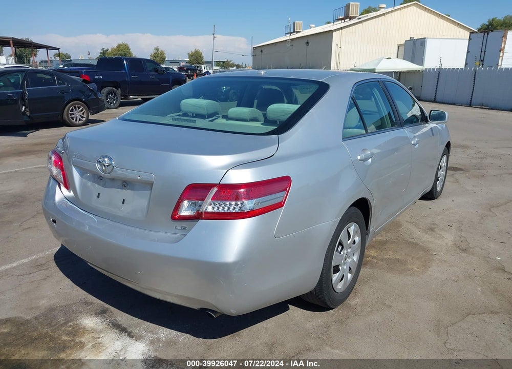2011 TOYOTA CAMRY LE VIN: 4T4BF3EK4BR165372