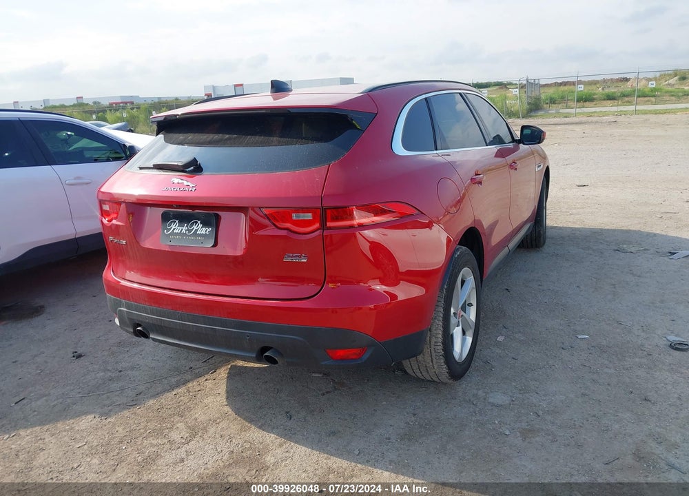 2020 JAGUAR F-PACE PREMIUM P250 AWD AUTOMATIC VIN: SADCJ2FXXLA630430