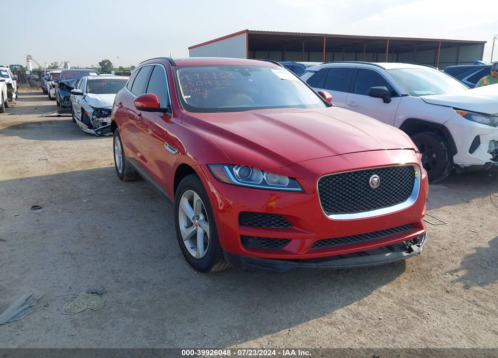 2020 JAGUAR F-PACE PREMIUM P250 AWD AUTOMATIC VIN: SADCJ2FXXLA630430