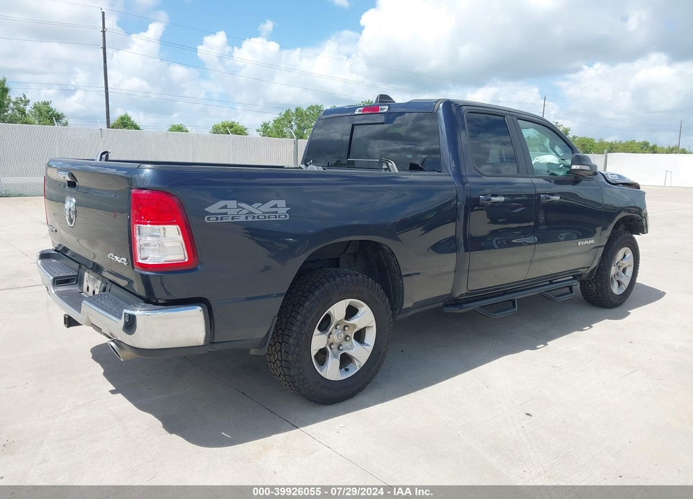 2020 RAM 1500 LONE STAR QUAD CAB 4X4 6'4 BOX VIN: 1C6SRFBT7LN218573