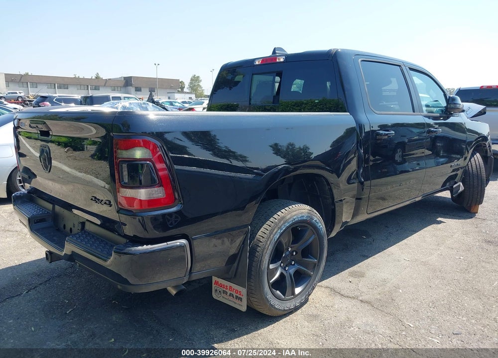 2024 RAM 1500 BIG HORN 4X4 5'7 BOX VIN: 1C6RRFFG3RN190906