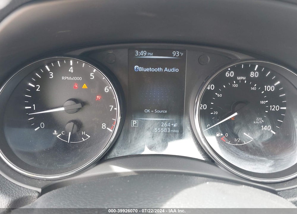 2017 NISSAN ROGUE SL VIN: 5N1AT2MT6HC883698