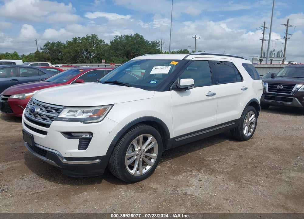 2018 FORD EXPLORER LIMITED VIN: 1FM5K7FH5JGC93419