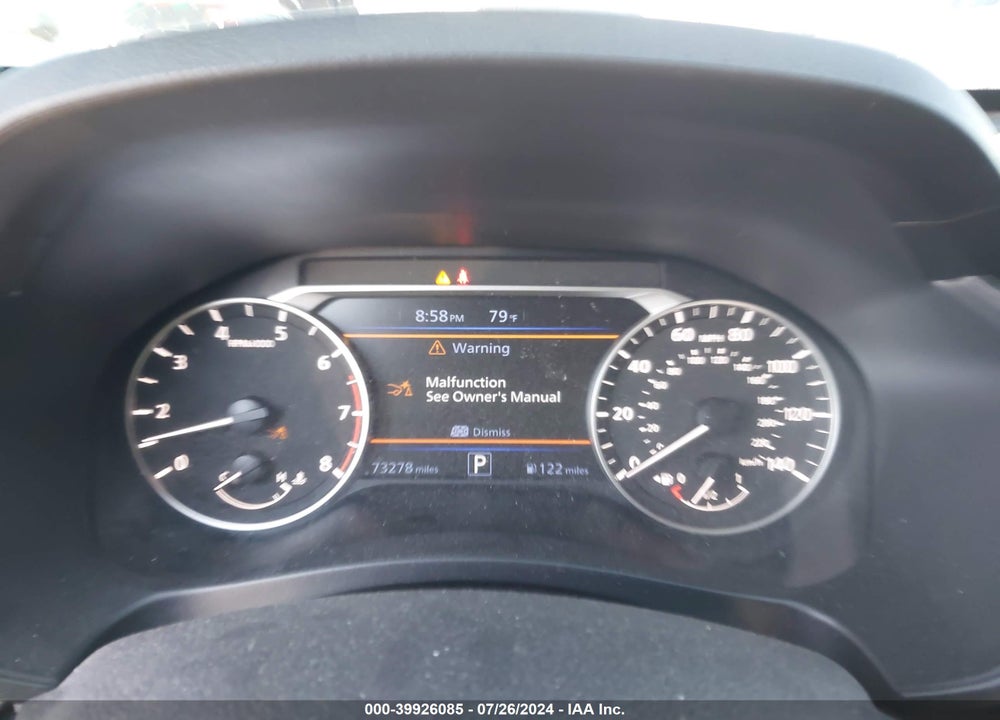 2019 NISSAN ALTIMA 2.5 SV VIN: 1N4BL4DV2KC104963