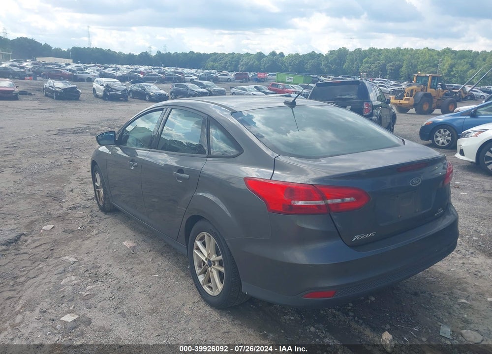 2015 FORD FOCUS SE VIN: 1FADP3F27FL291617