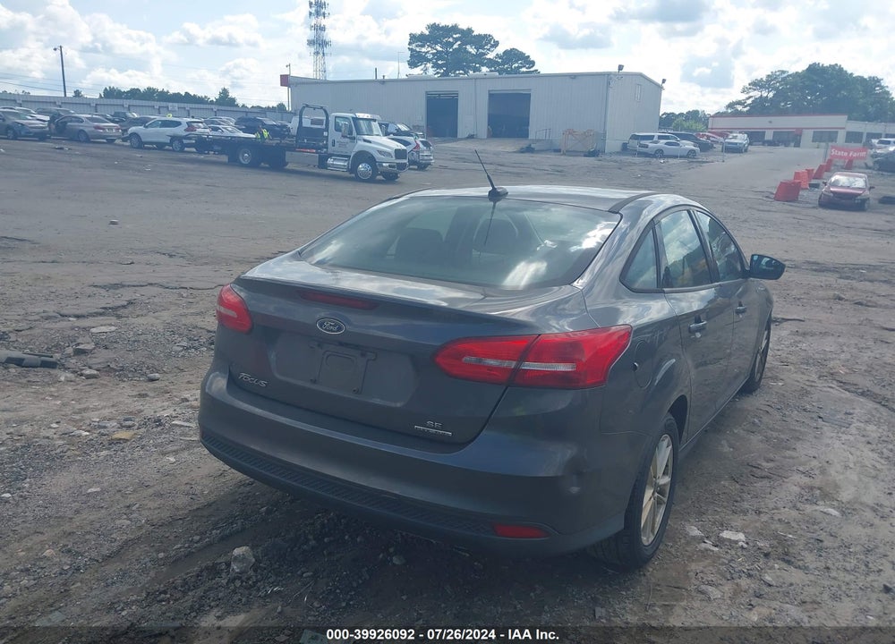 2015 FORD FOCUS SE VIN: 1FADP3F27FL291617