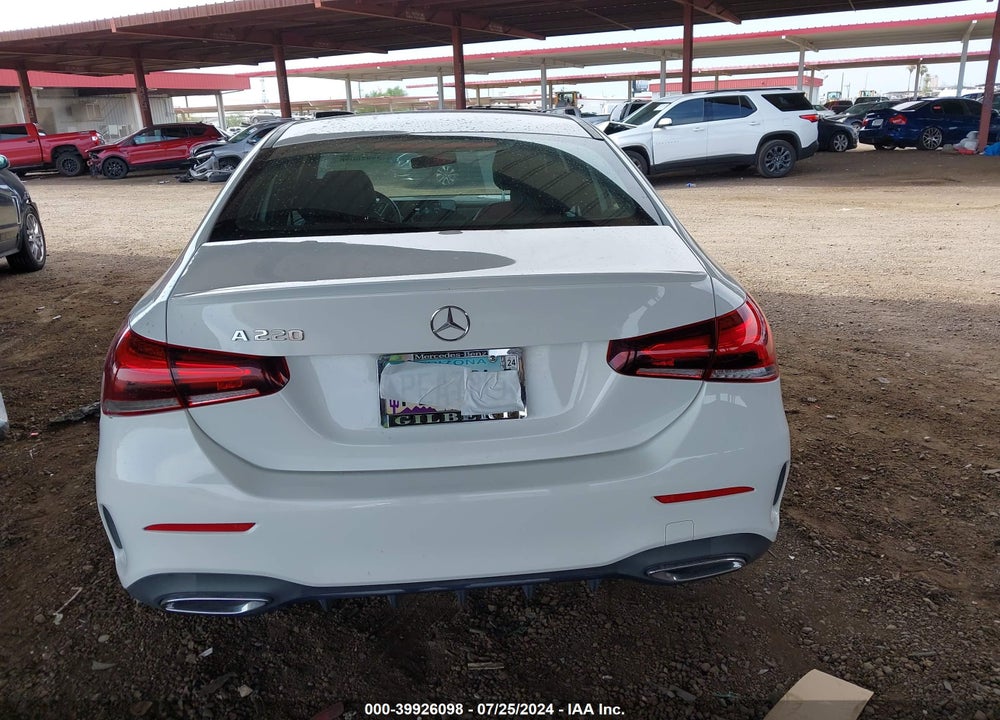 2020 MERCEDES-BENZ A 220 VIN: W1K3G4EB9LJ224317
