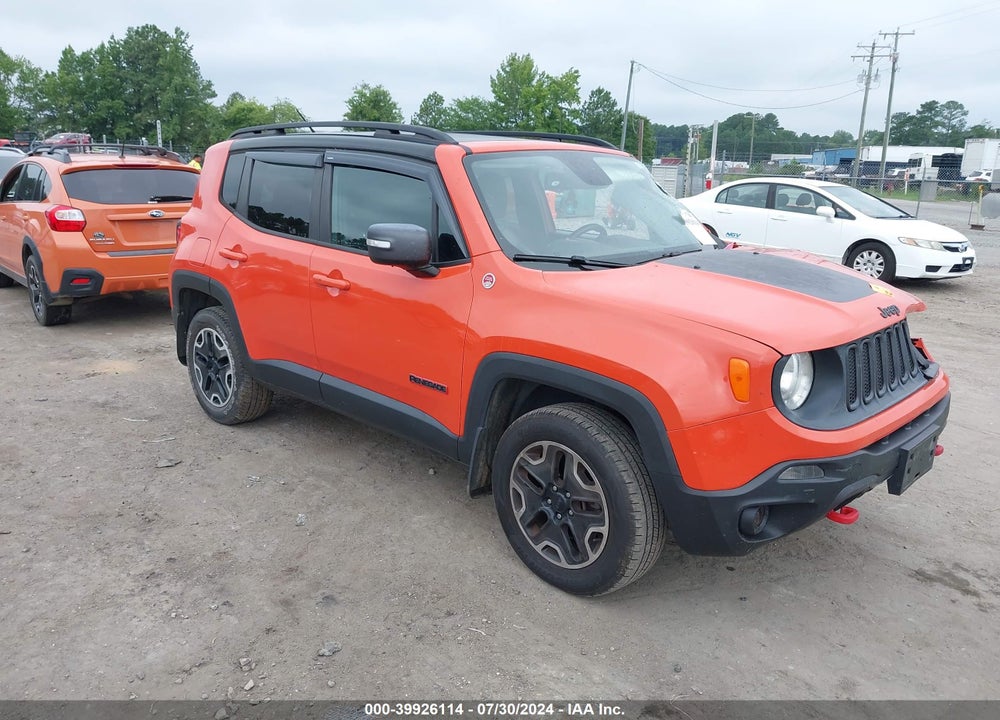 2016 JEEP RENEGADE TRAILHAWK VIN: ZACCJBCT7GPD04054