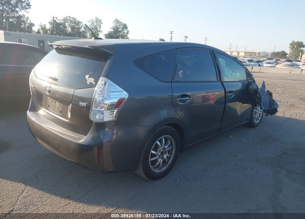 2012 TOYOTA PRIUS V THREE VIN: JTDZN3EU5C3015330