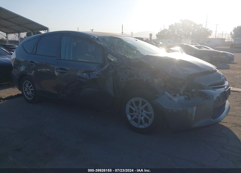 2012 TOYOTA PRIUS V THREE VIN: JTDZN3EU5C3015330