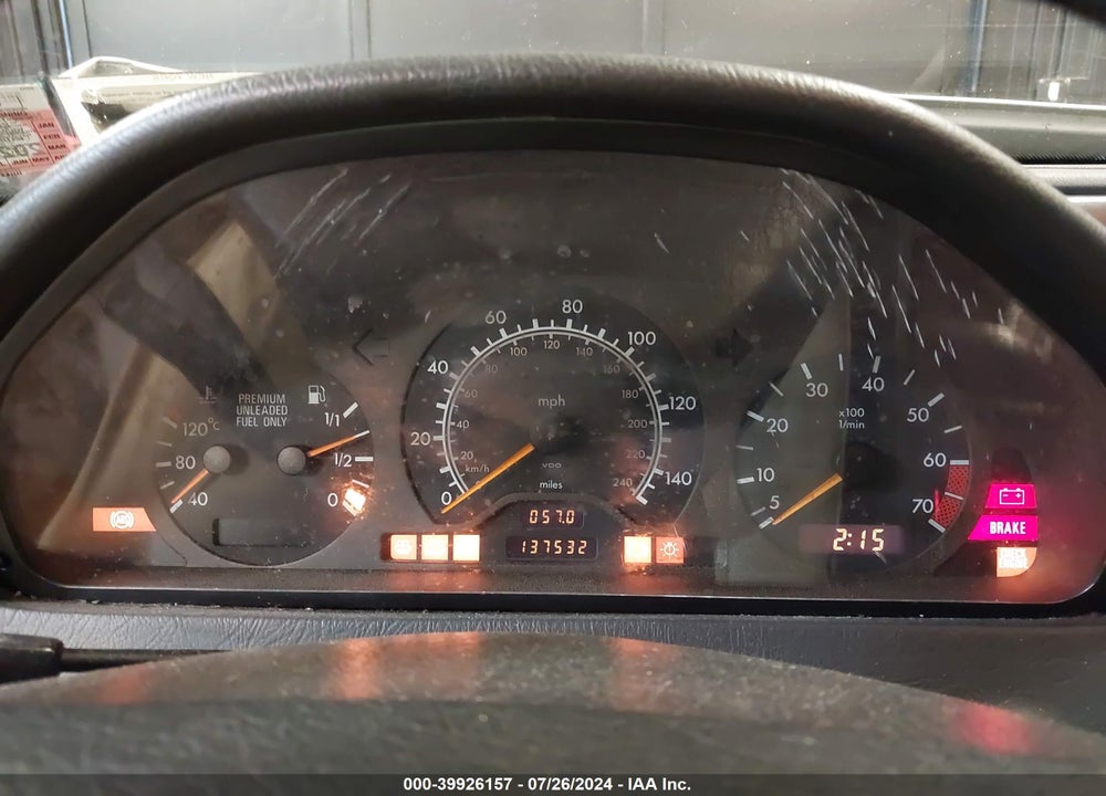 1997 MERCEDES-BENZ C 230 VIN: WDBHA23E5VF538201