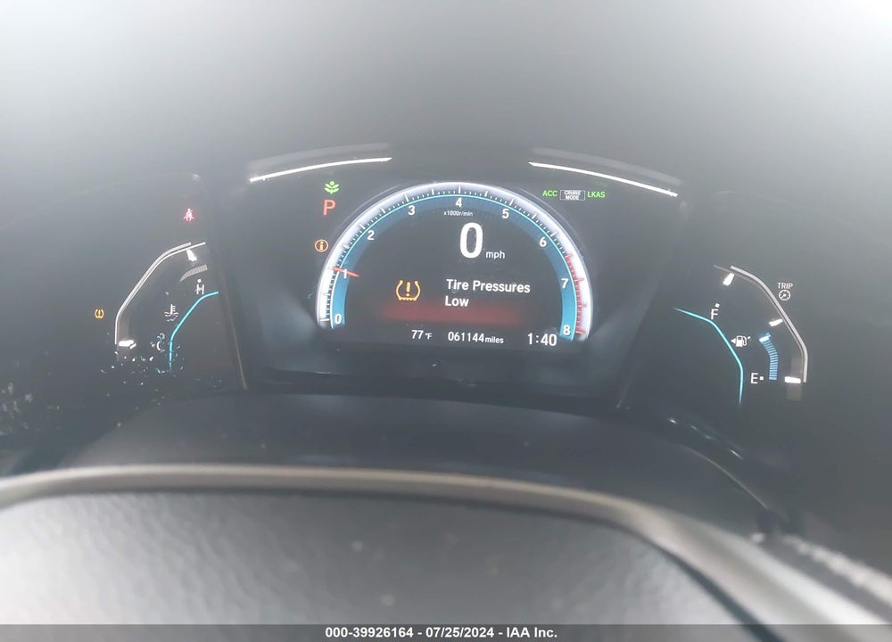 2019 HONDA CIVIC EX VIN: SHHFK7H67KU203783
