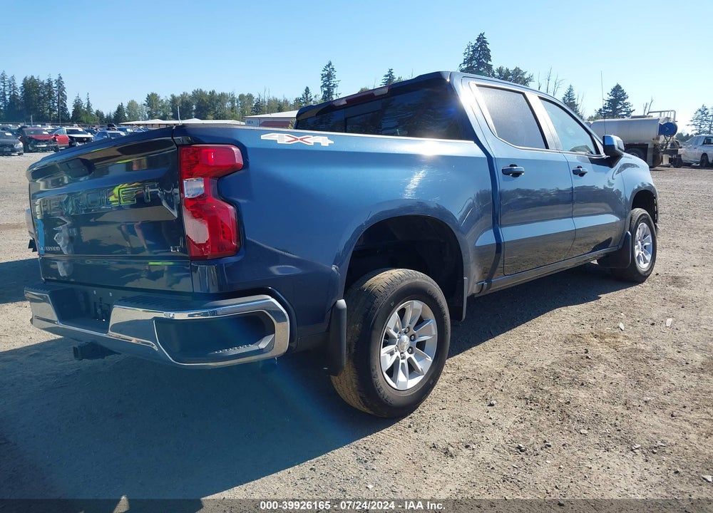 2021 CHEVROLET SILVERADO 1500 4WD SHORT BED LT VIN: 3GCUYDED9MG331660