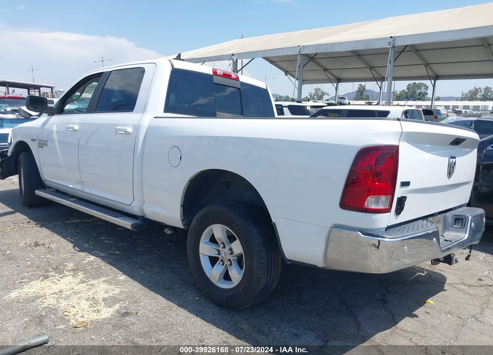 2020 RAM 1500 CLASSIC SLT 4X2 6'4 BOX VIN: 1C6RR6TT2LS133722