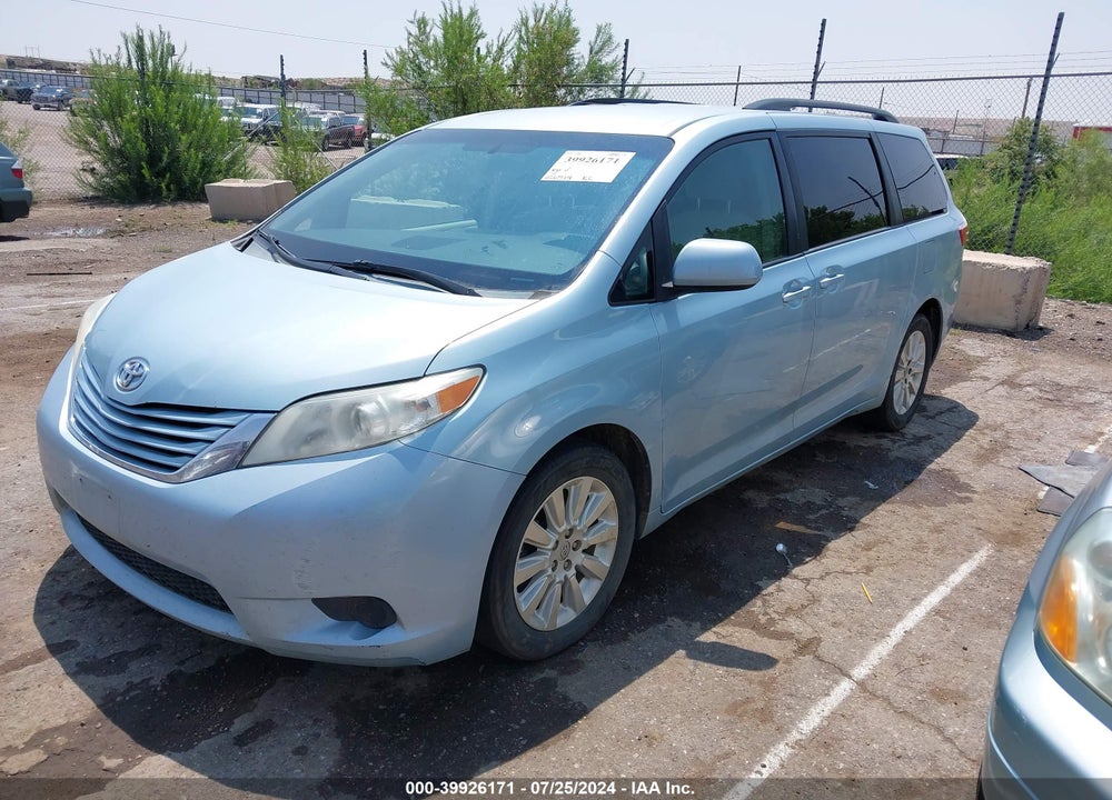 2015 TOYOTA SIENNA LE 7 PASSENGER VIN: 5TDJK3DC7FS099104