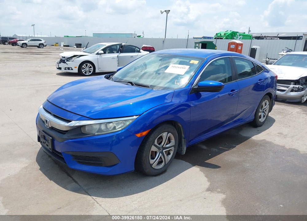 2016 HONDA CIVIC LX VIN: 19XFC2F51GE035163