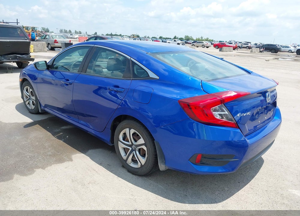 2016 HONDA CIVIC LX VIN: 19XFC2F51GE035163