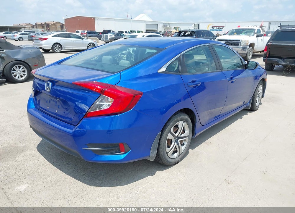 2016 HONDA CIVIC LX VIN: 19XFC2F51GE035163