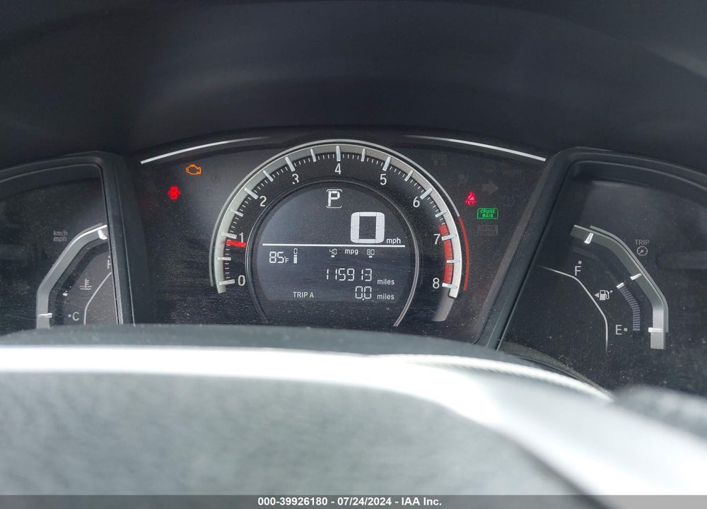 2016 HONDA CIVIC LX VIN: 19XFC2F51GE035163
