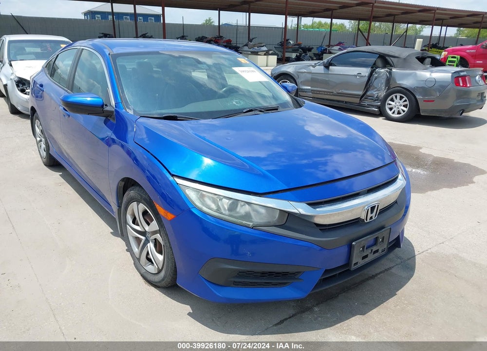 2016 HONDA CIVIC LX VIN: 19XFC2F51GE035163