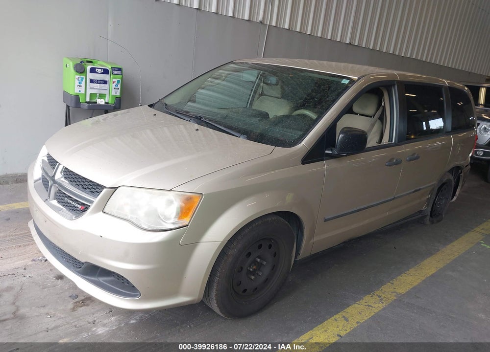2014 DODGE GRAND CARAVAN AMERICAN VALUE PKG VIN: 2C4RDGBG3ER274191