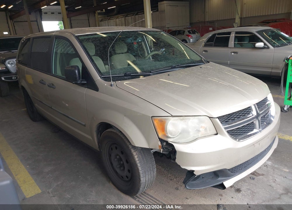 2014 DODGE GRAND CARAVAN AMERICAN VALUE PKG VIN: 2C4RDGBG3ER274191