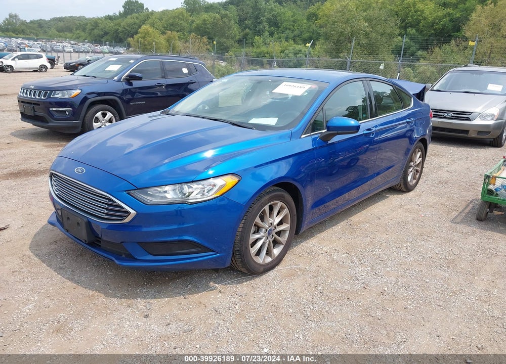 2017 FORD FUSION SE VIN: 3FA6P0HD3HR372298