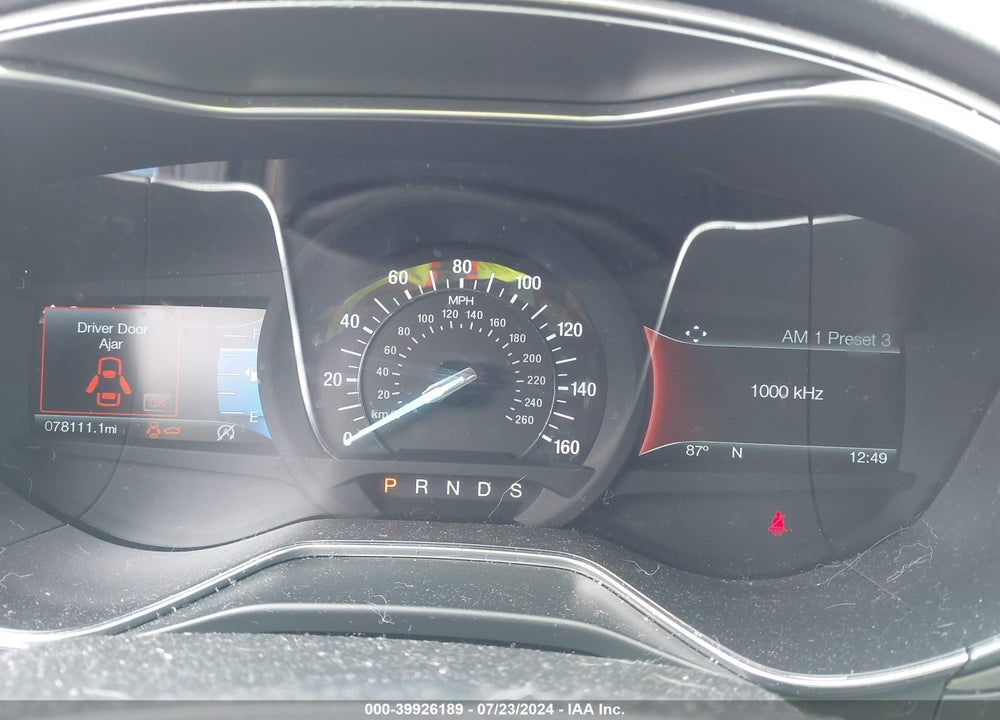 2017 FORD FUSION SE VIN: 3FA6P0HD3HR372298